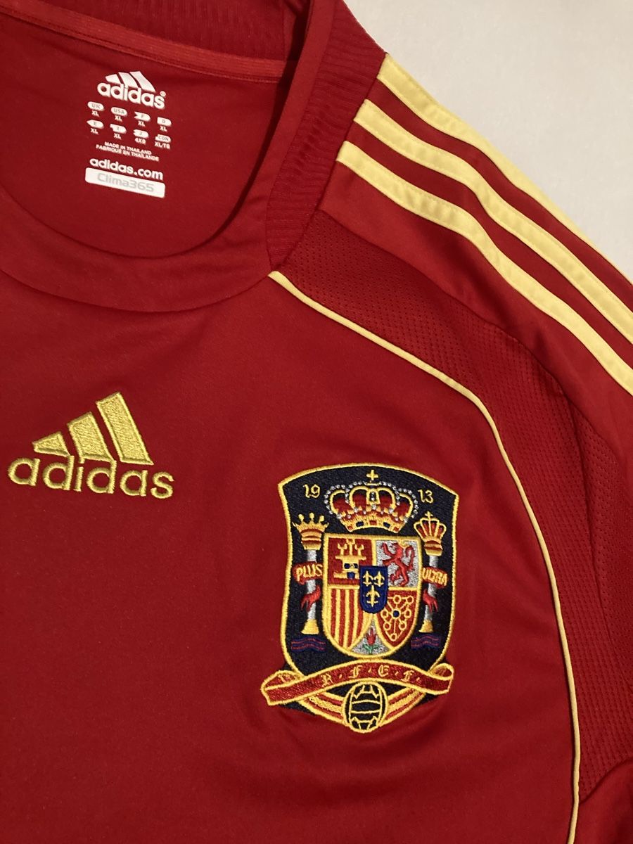 Adidas Canottiere & Pantaloni: Maillot Adidas Espagne 2010 – Nuovo (secondo la descrizione) da Erde venduto da Guix1892 1