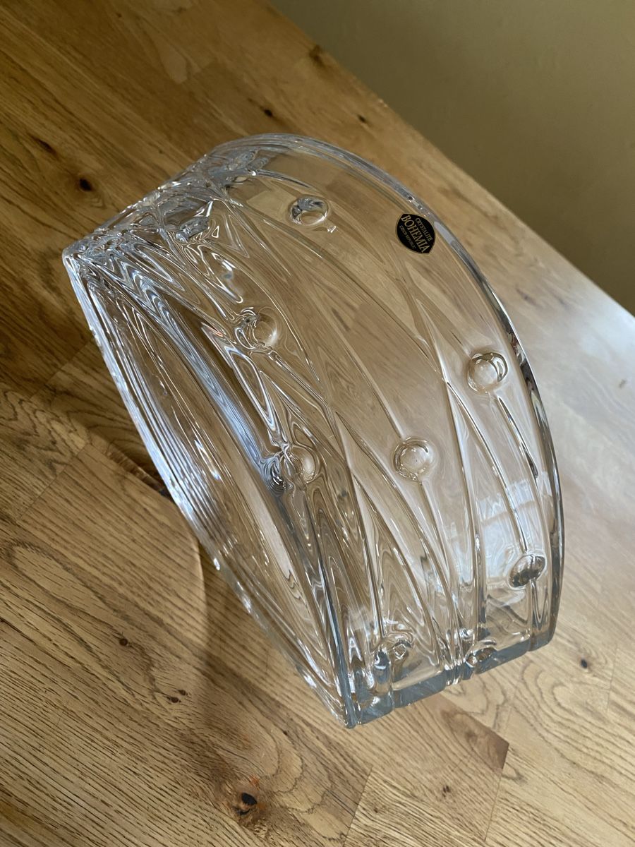 Ciotole: Schöne Glas Schale Bohemia – Usato da Flawil venduto da Naphtali 4