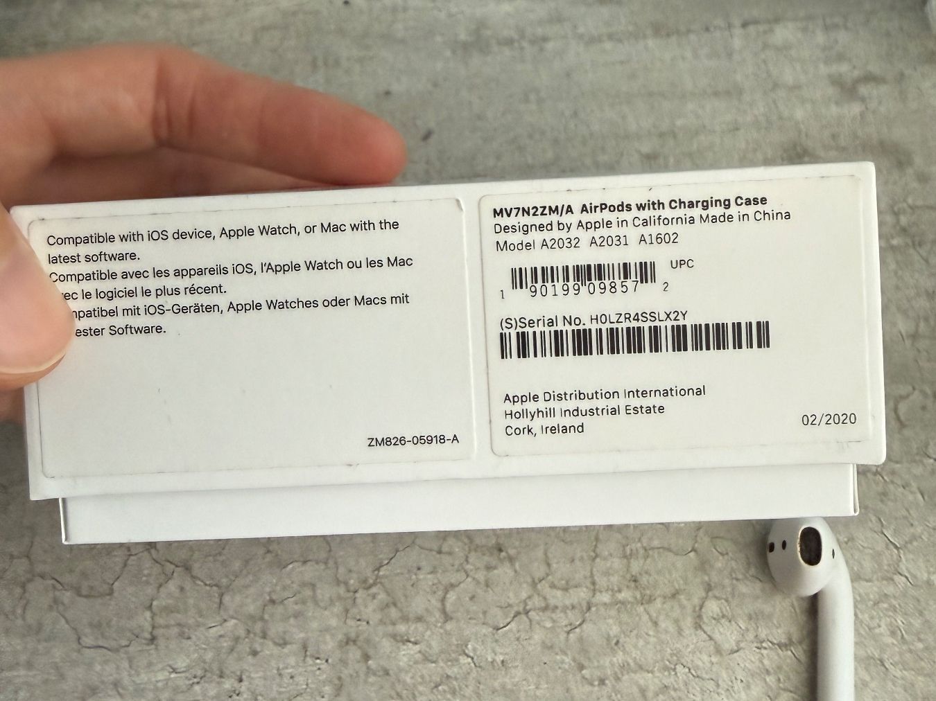 Apple Cuffie: Apple AirPods links – Usato da Oberentfelden venduto da mel_f97j 3