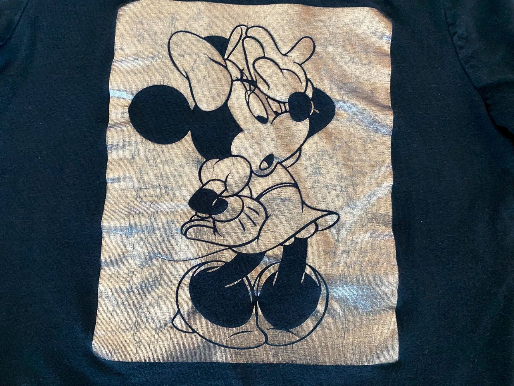 Disney Camicette, T-shirt & Top: Hemd Mini Mouse schwarz Disney Gr. 134 – Usato da Flawil venduto da savoypremium 1
