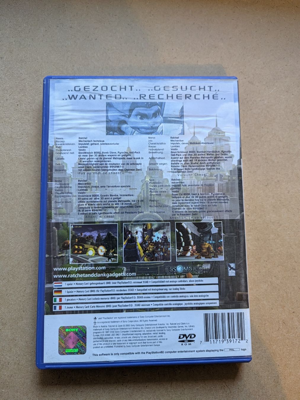 Giochi: Ratchet und Clank PlayStation 2 – Usato da Chur venduto da FreakofRarity 1