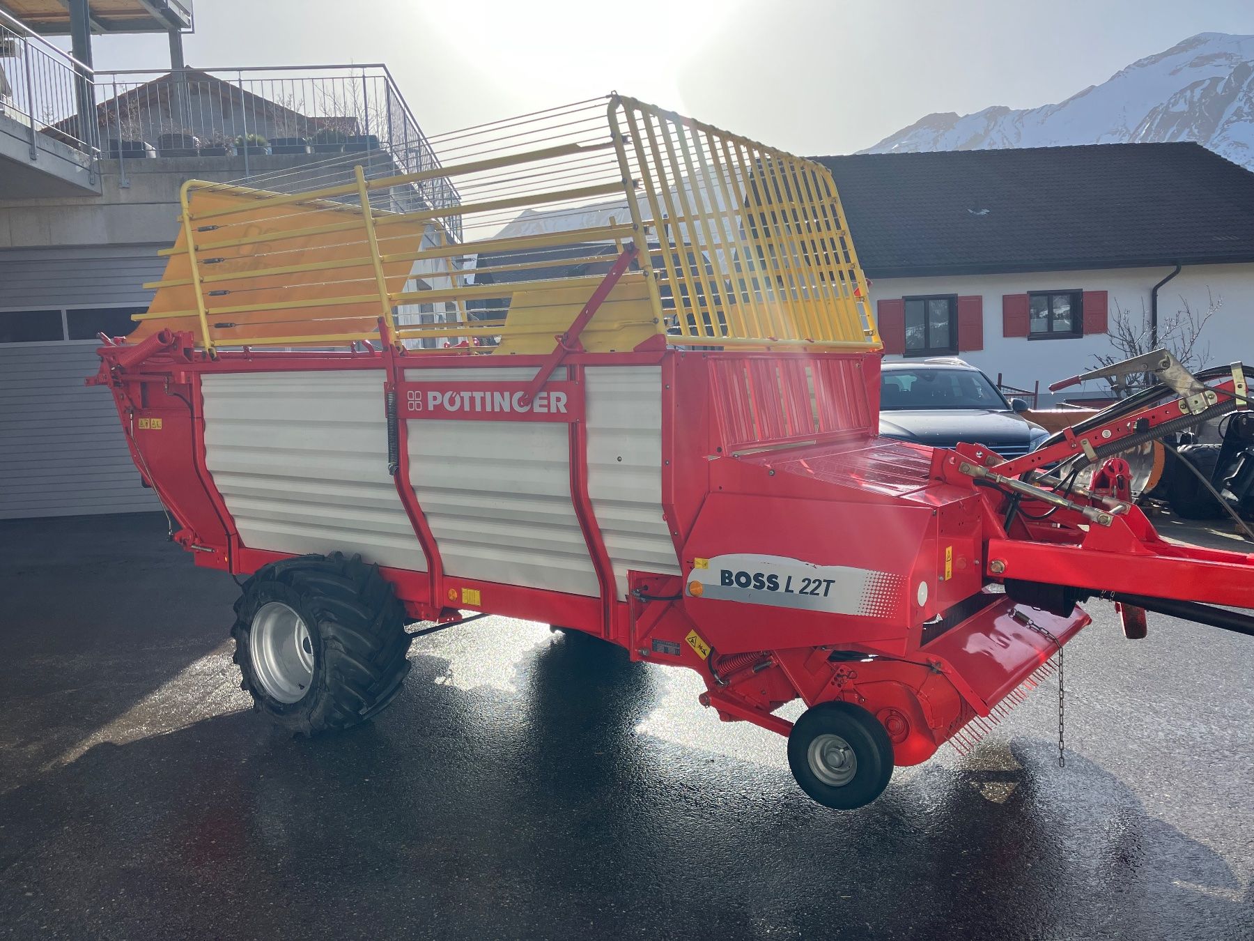 Pöttinger Rimorchi: Pöttinger Ladewagen – Usato da Sörenberg venduto da rothorn02 6