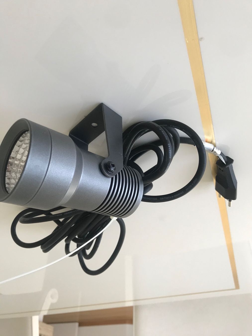Lampen: Beleuchtungslampe mit 3 m Kabel  NEU – Neu (gemäss Beschreibung) aus Luzern von Hans1937 1