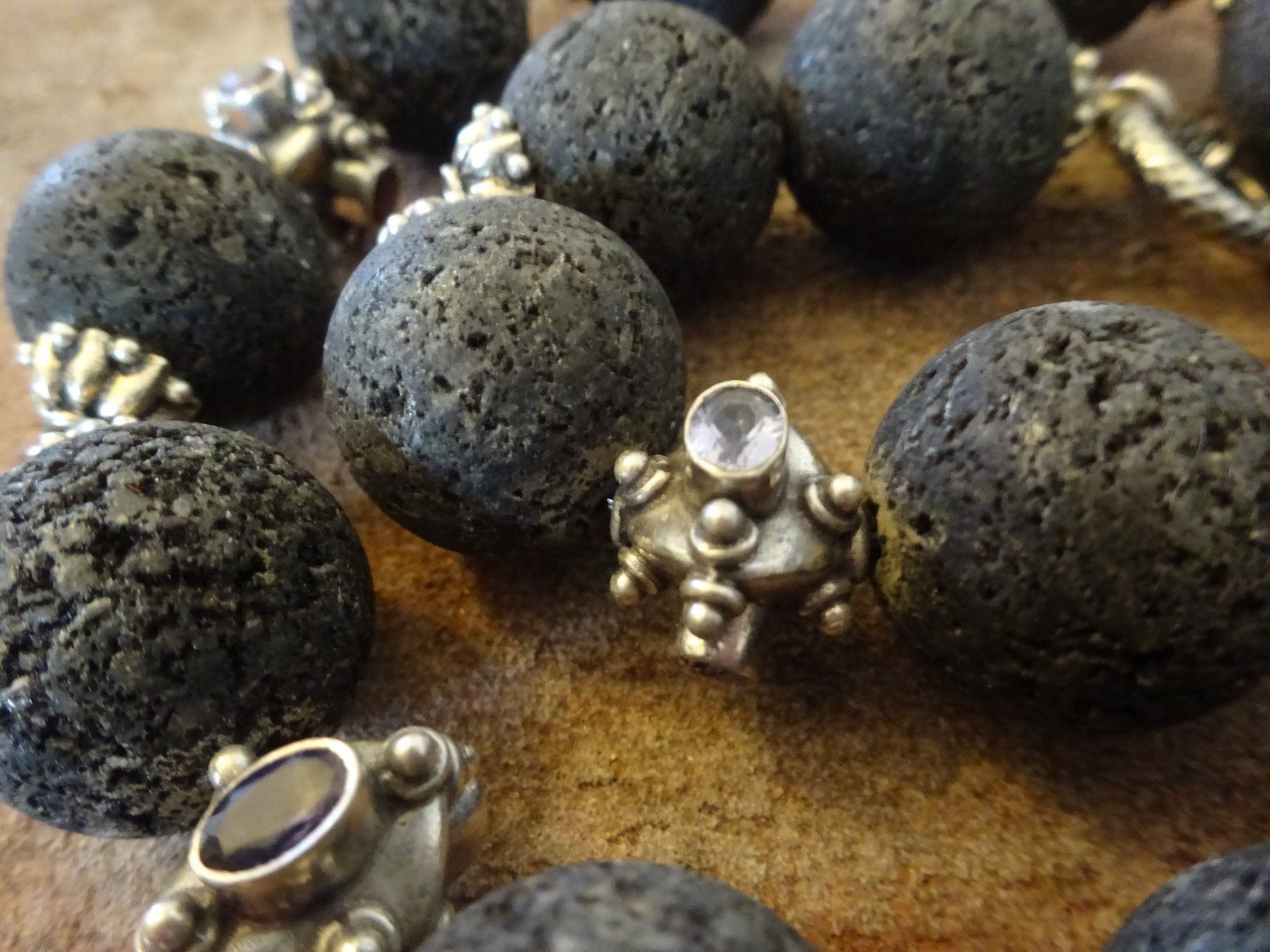 Ketten: Kette Lava Granat Amethyst / 925 S – Gebraucht aus Esslingen von FetteSchnecke 5