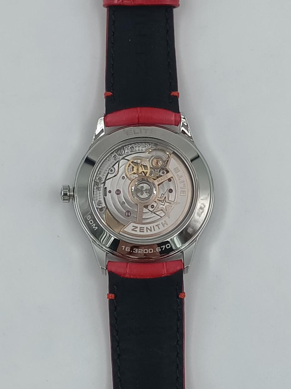 Zenith Orologi: ZENITH "ELITE CLASSIC" MIT DIAMANTLÜNETTE, 36 MM – Nuovo (secondo la descrizione) da Luzern venduto da EdiGem 8