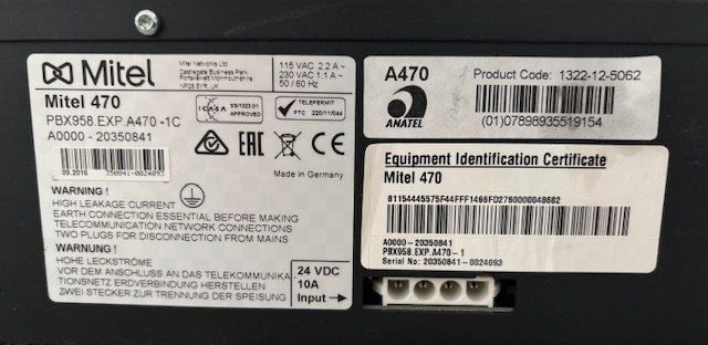 Mitel Telefone: Mitel 470 – Gebraucht aus Sugiez von Opascal 1