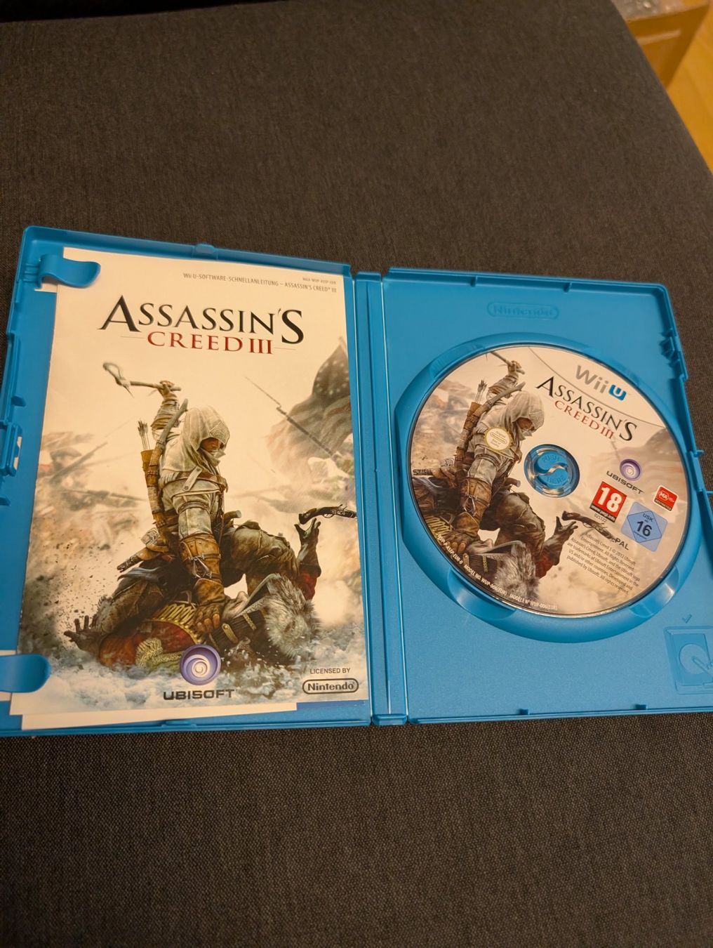 Giochi: Assassins creed III Nintendo Wii u – Usato da Giubiasco venduto da Ticinerd 2