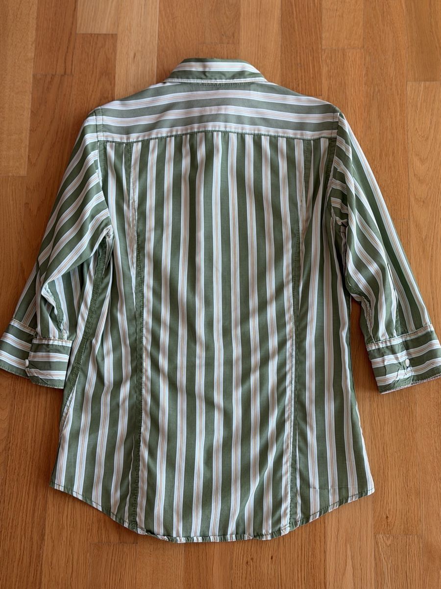 Dsquared2 Camicie: Originales Dsquared2 Shirt 3/4-Hemd gestreift - Grösse 48 – Usato da Basel venduto da trend_shop_schweiz 5