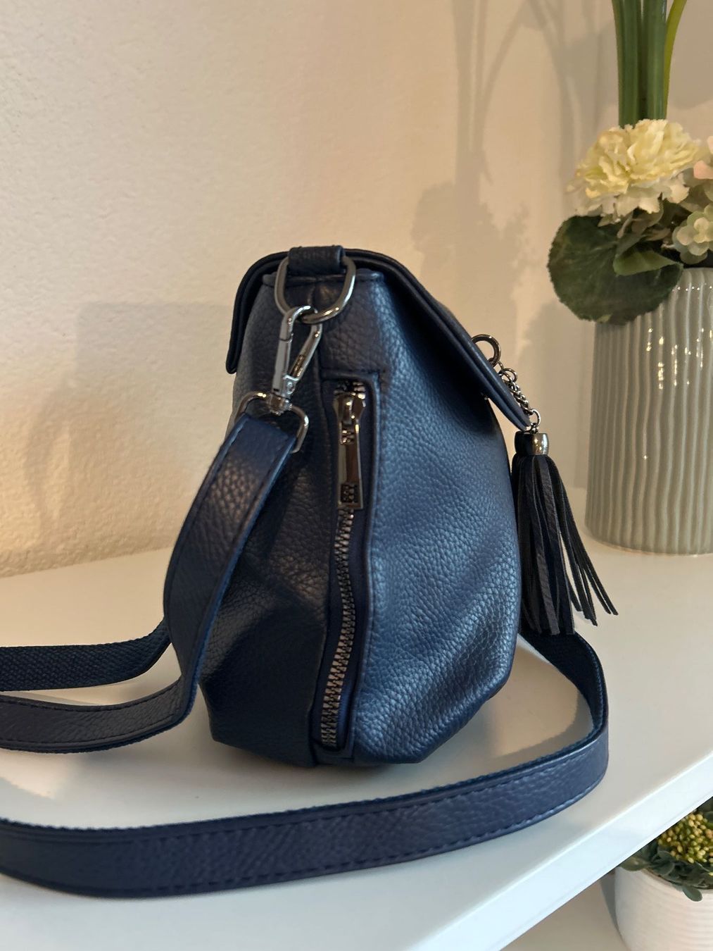 Borse da donna: Damen Umhängetasche dunkelblau von Multiblu – Usato da Brunnen venduto da Nala2929 2