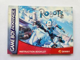 Robots - Manuel GBA - Bon état
