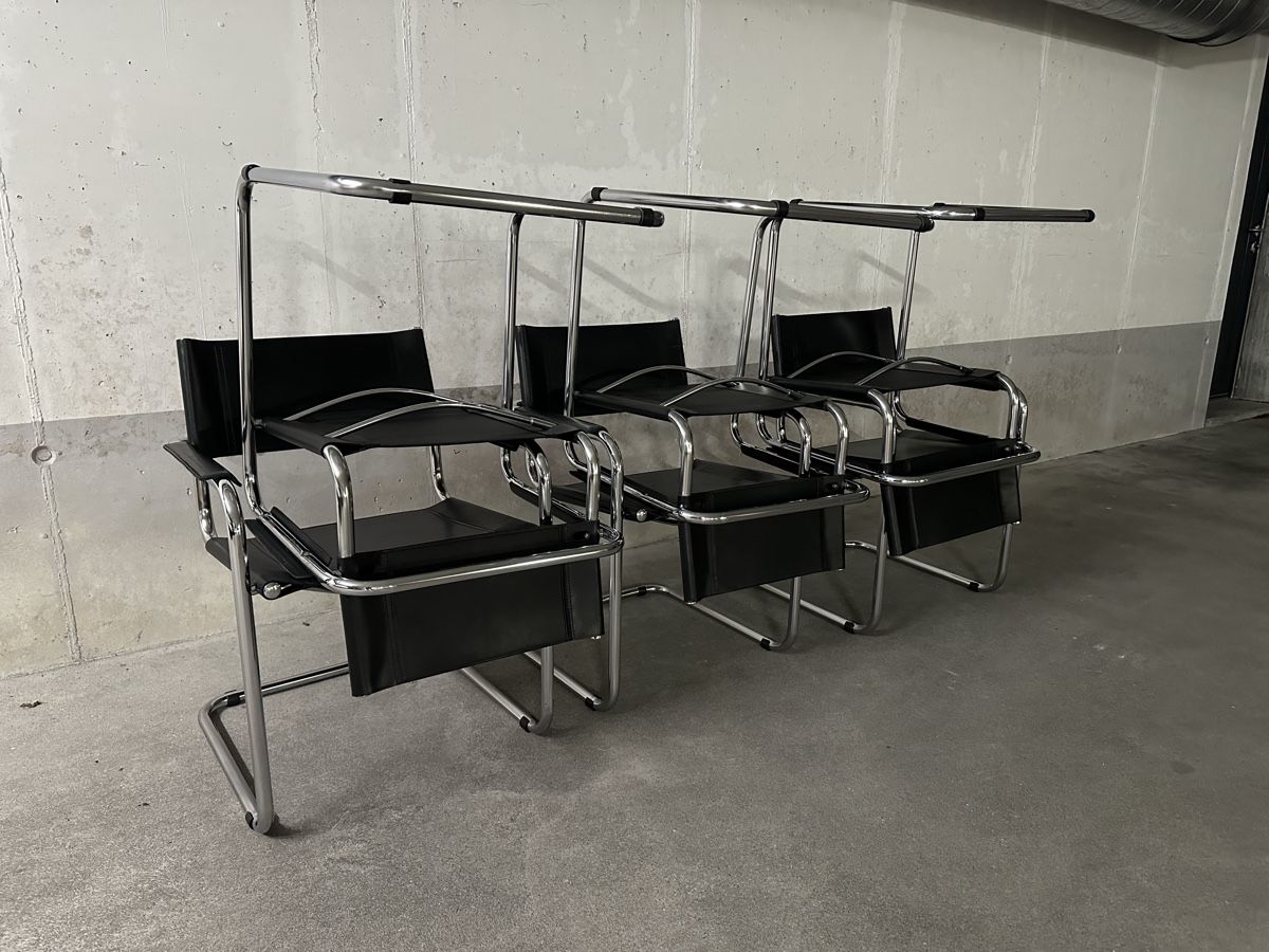 Stühle: 6xFreischwingerstühle Leder  – Gebraucht aus Niederurnen von KEVIN078 2