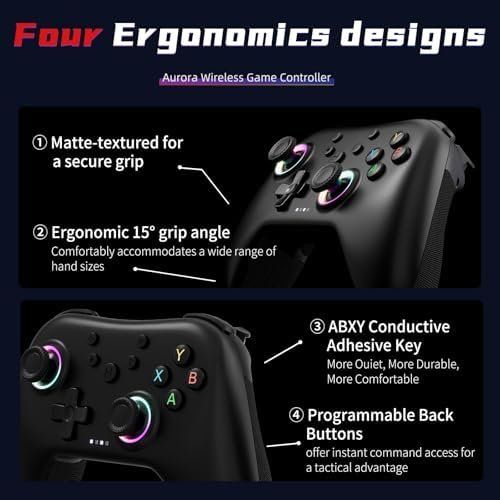 Controller: Aurora 2.4G Wireless Controller PC Windows Switch 2 Steam – Neu und originalverpackt aus Hundwil von Mr.Wong 5