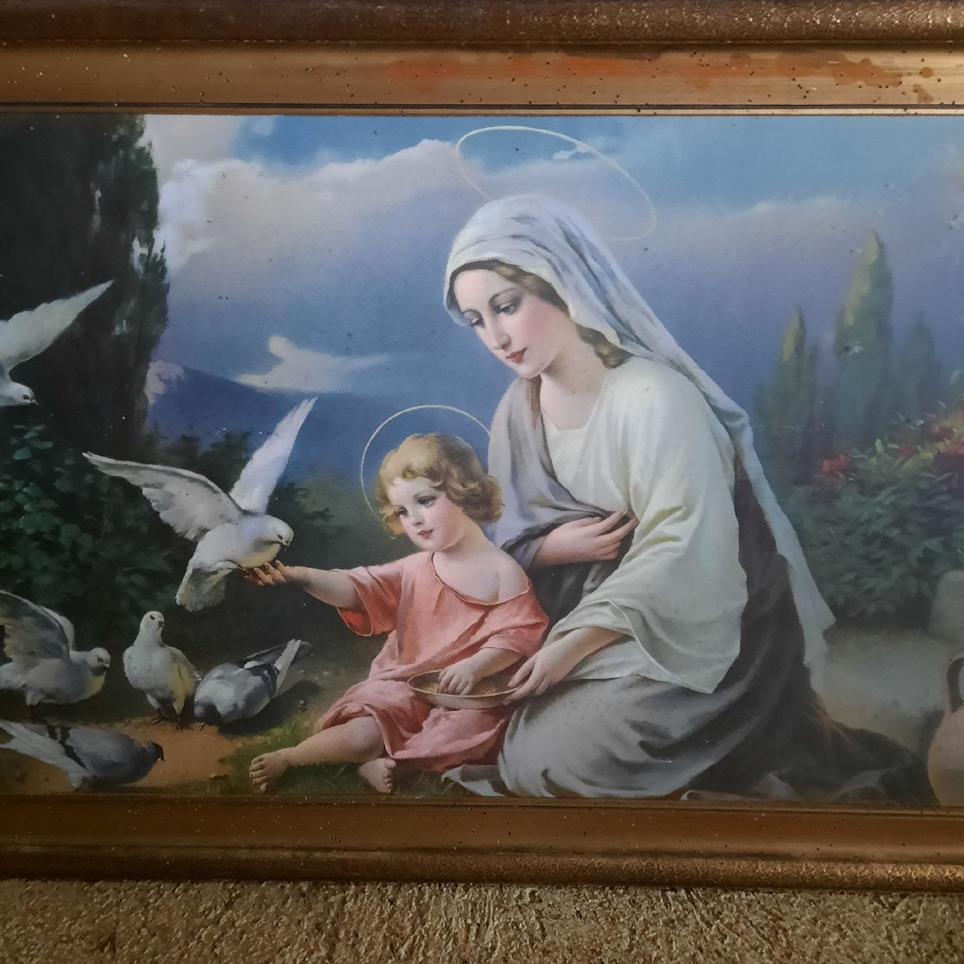 Foto & Immagini: antikes Schutzengelbild – Usato da Nottwil venduto da mar_jqm7 1