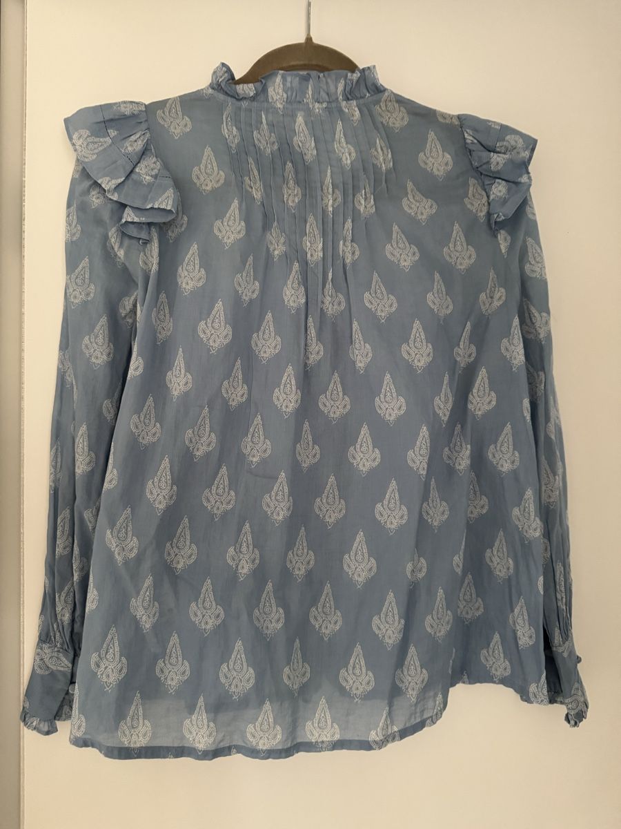 Maje Blusen: Maje Bluse Gr. 36 Hellblau – Gebraucht aus Kilchberg ZH von MaM82 5