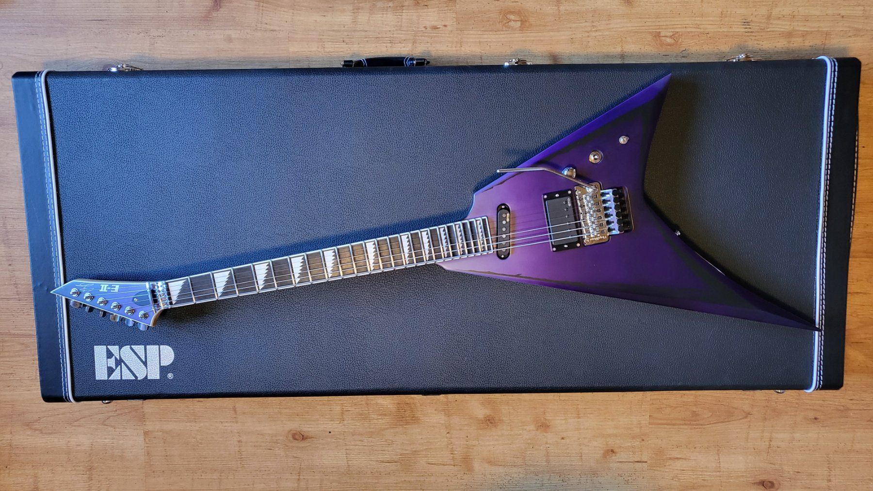 Esp Strumenti musicali: ESP E-II Alexi Ripped mit Koffer und COA – Usato da Meiringen venduto da chz_8msm