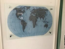 Bild Globus aus Glas - edle Ausführung