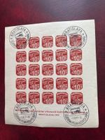 Tschechoslowakei Briefmarkenblock Bratislava 1937, Top!