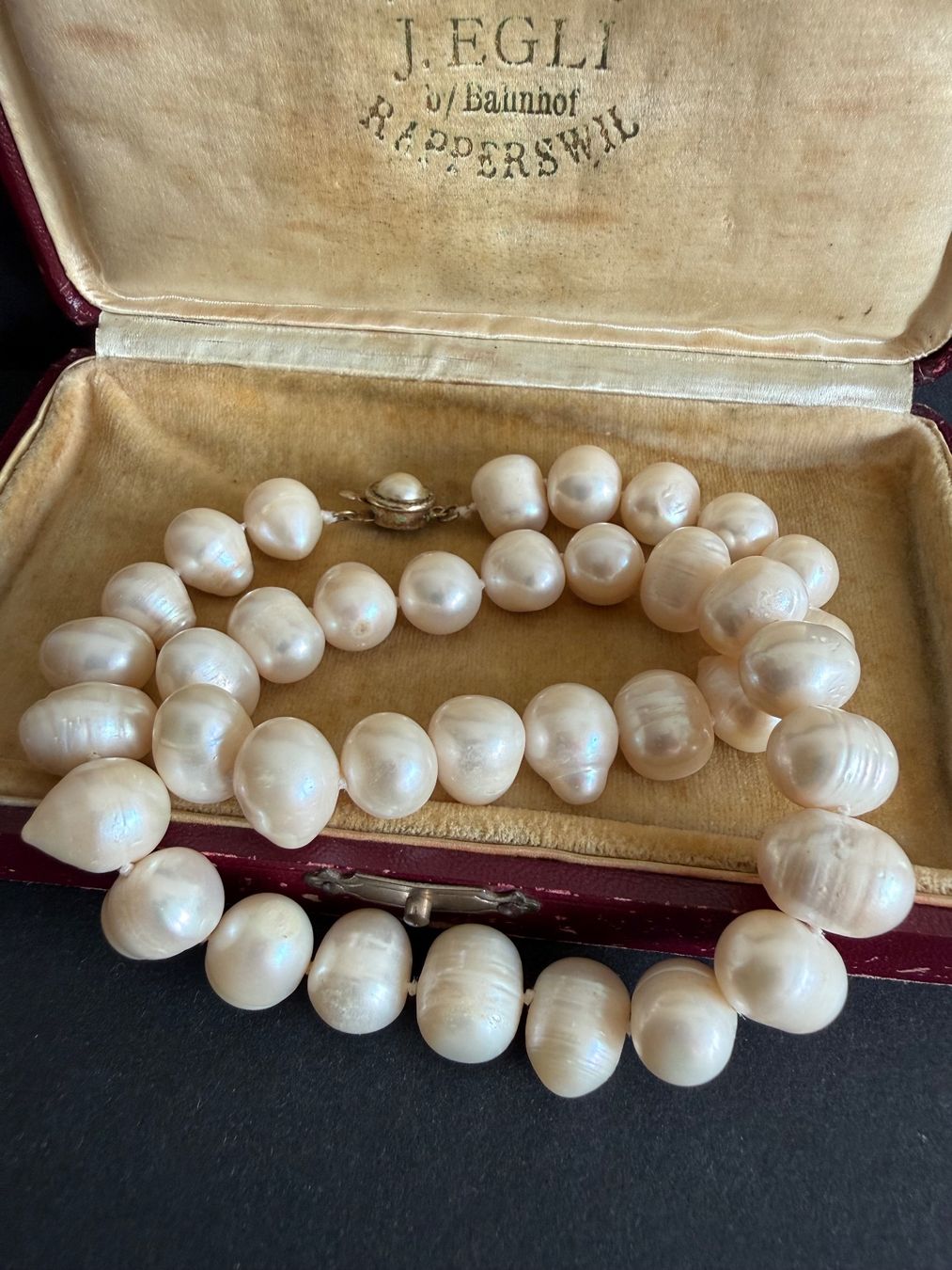 Ketten: Vintage echte Perlen Kette – Gebraucht aus Spiegel b. Bern von Rogger72