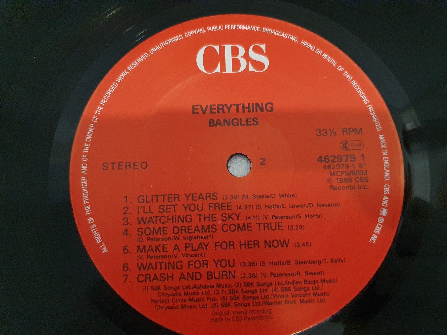 Dischi in vinile: Bangles – Everything – Usato da Uster venduto da Vinyl-Leidenschaft 6