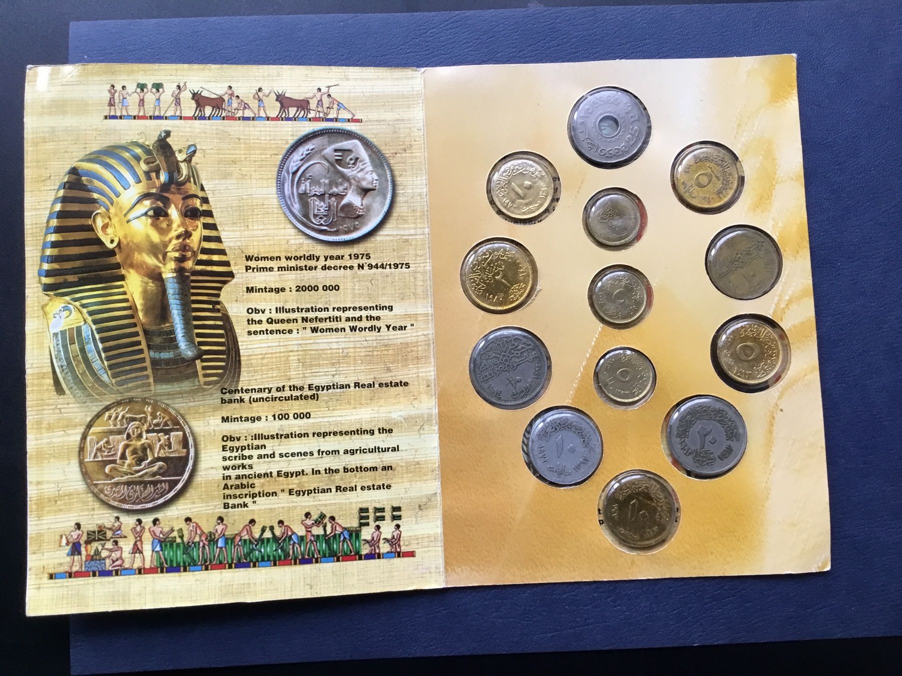 Tutti le monete: Egyptian Coins Collection – Usato da St. Margrethen SG venduto da alfapeugeot10 1