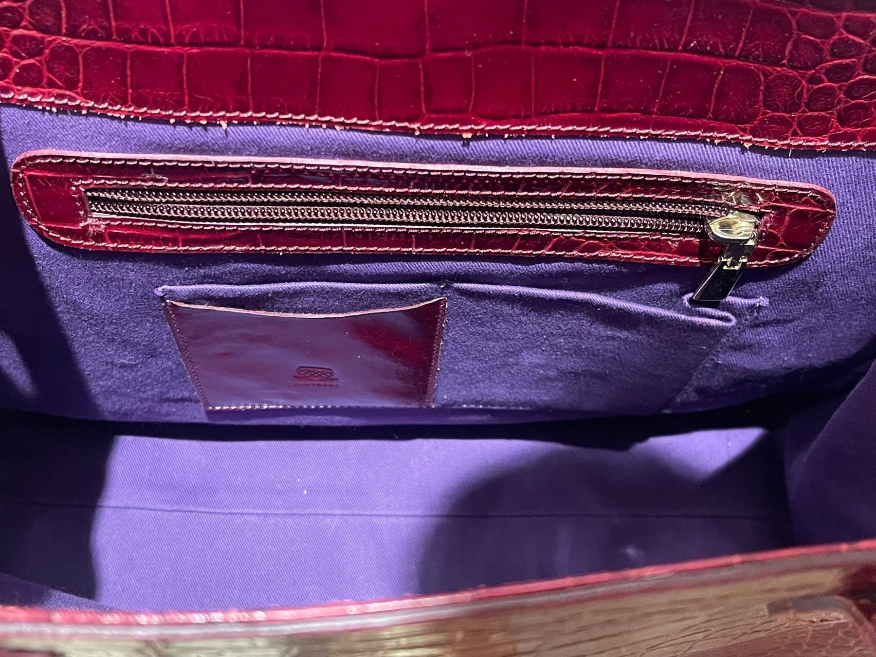 Navyboot Sacs femmes: NAVYBOOT TASCHE ECHT LEDER ROT TRAUMSTÜCK – D'occasion à LUZERN par modeundlifestyle 7