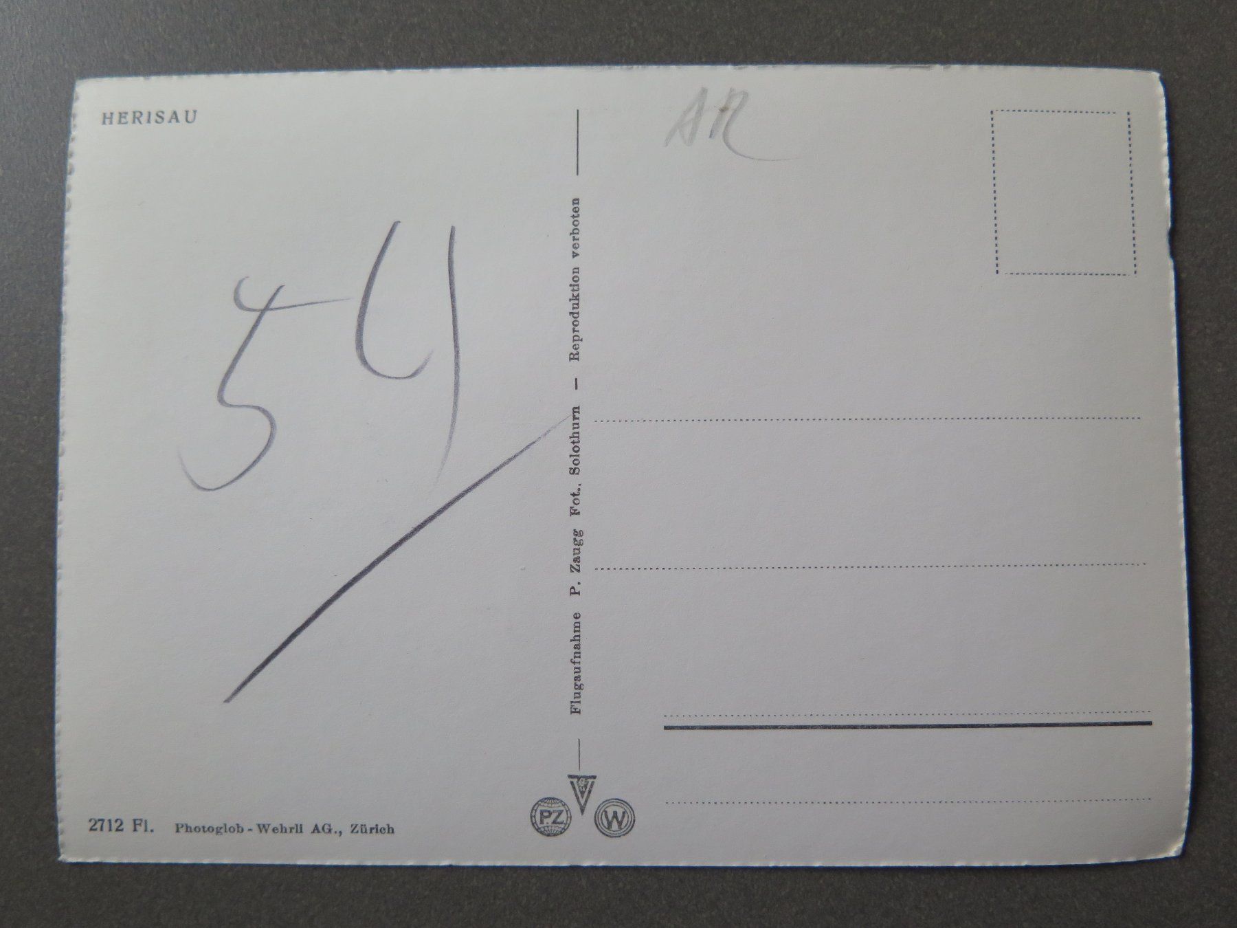 Cartoline postali: HERISAU - FLUGAUFNAHME – Usato da Wittenbach venduto da lipasal 1
