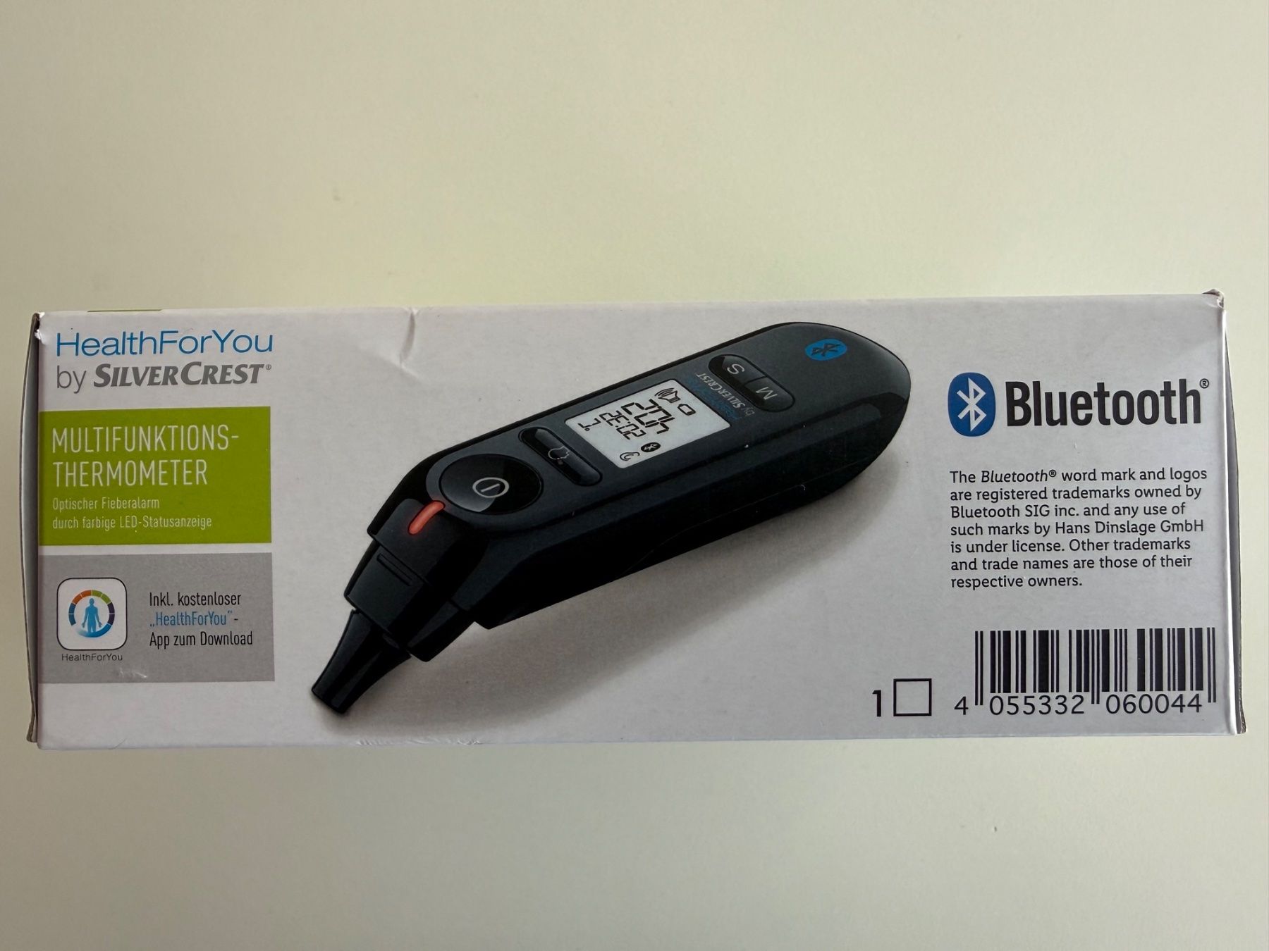 Altro per la casa: Thermométre Bluetooth, app. HealthForYou – Nuovo e nell'imballaggio originale da St-Gingolph venduto da GoldenKeys 3