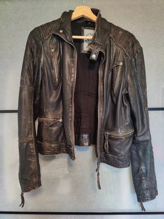 Blue Monkey Lederjacke L
