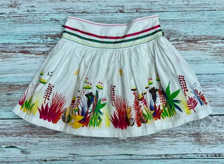 🌺 Luxus süsser weicher Sommer Rock von KENZO Gr 116
