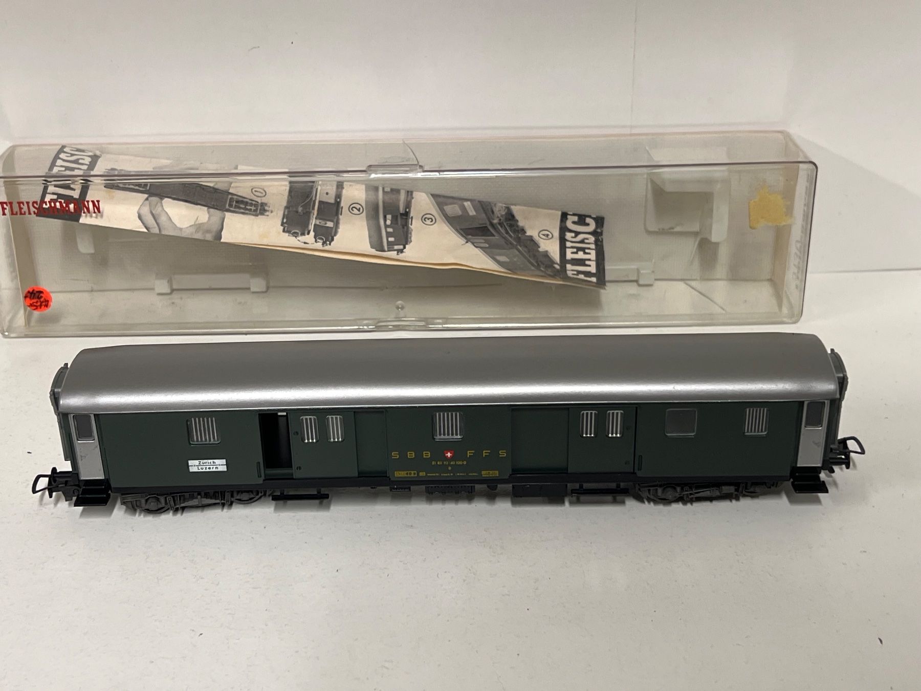 Fleischmann Modellini di ferrovie: FLEISCHMANN 5130 H0 DC SBB – Usato da Geroldswil venduto da TopTrain54 1