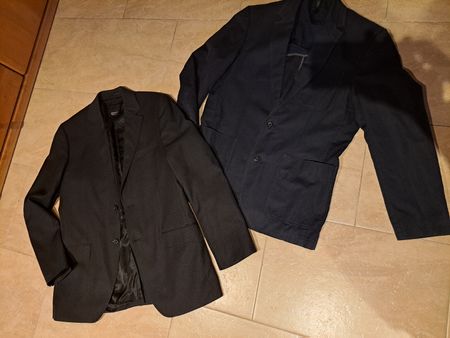 2x Herren Sakko Esprit Gr.50 blau+ schwarz
