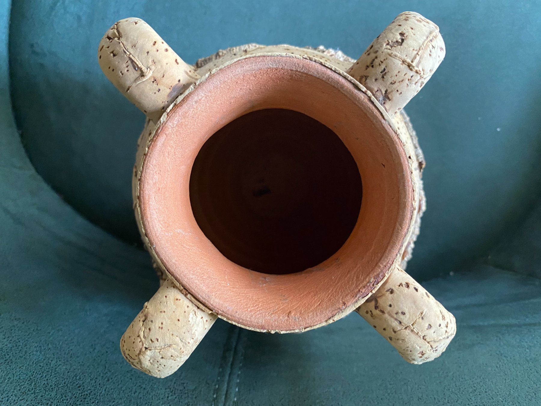 Vasi & Recipienti: Henkelvase mit Kork – Usato da Rheinfelden venduto da Tigerlilli 2