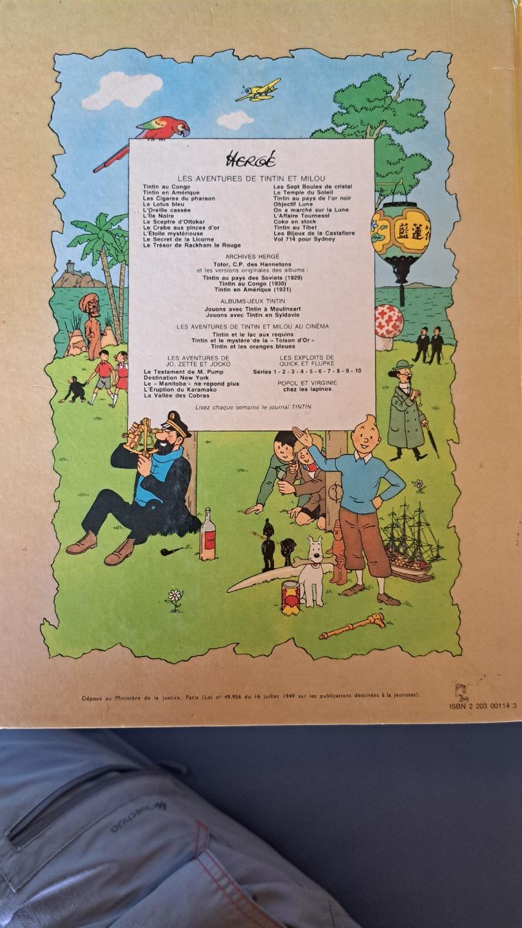 Fumetti: Les aventures de Tintin – Usato da Lausanne venduto da chwiese 1