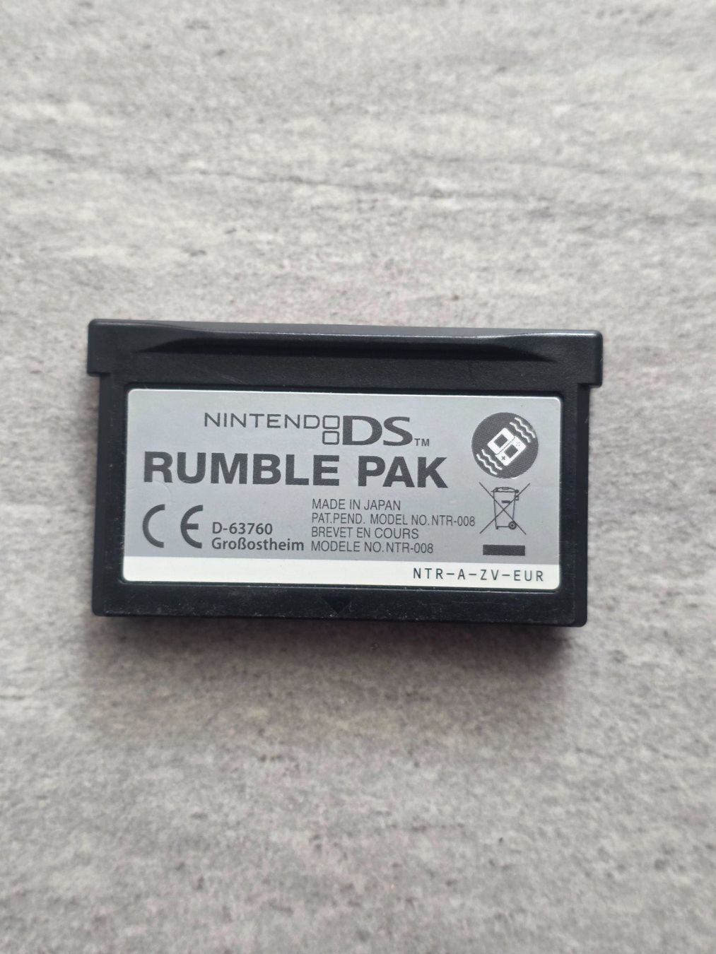 Nintendo Spiele: Nintendo DS Rumble Pak NTR-008 – Gebraucht aus Münchenbuchsee von RipiRip