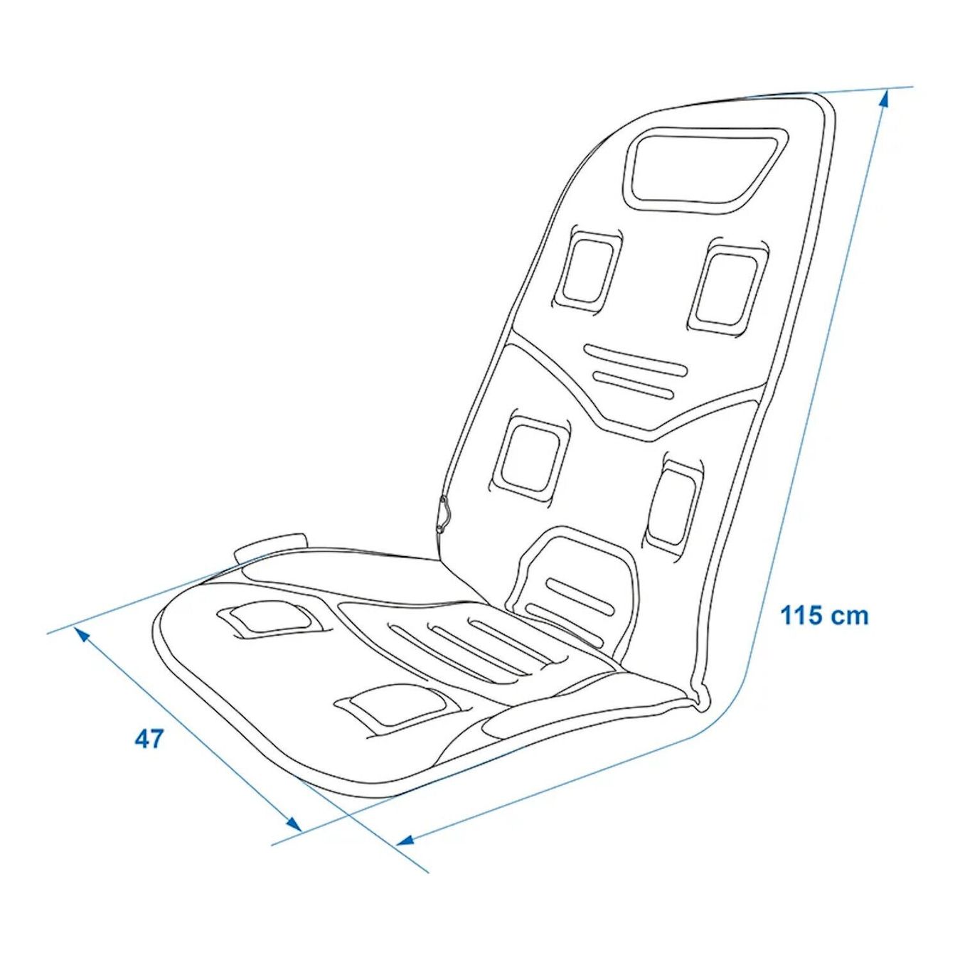 Autres accessoires p. véhicule: Auto Sitzheizung 3 Heizstufen – Neuf avec emballage d'origine à Bottighofen par zaap 7
