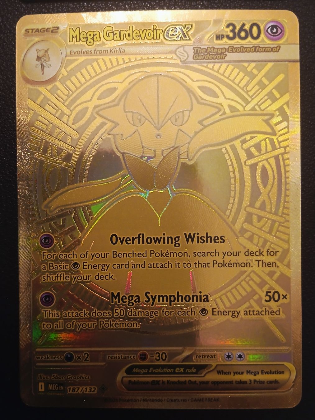 Pokémon Cartes à collectionner: Mega Gardevoir ex GOLD Mega Evolution First Partner Pokémon – Neuf (Voir description) à Regensdorf par Baba_Basar 1