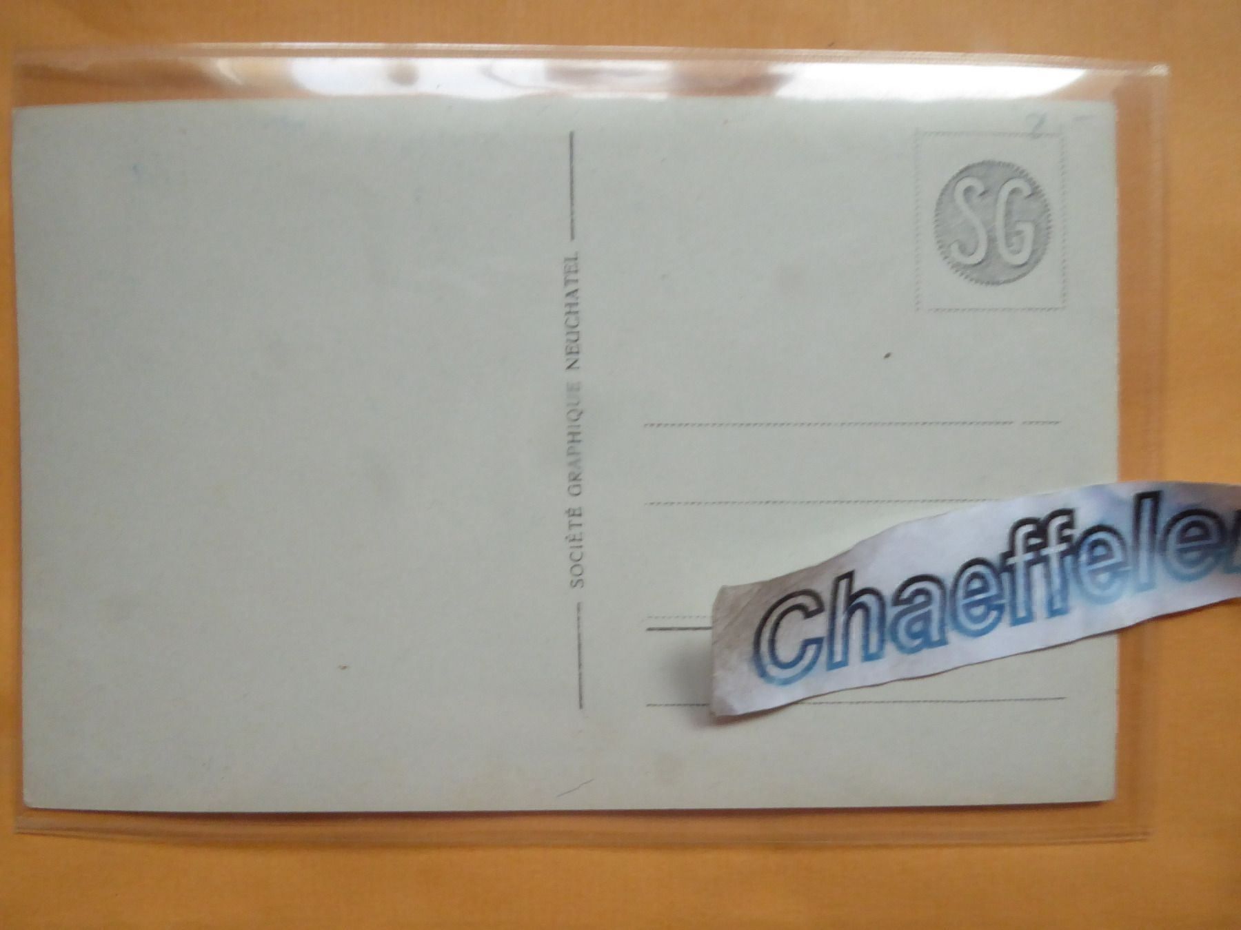 Cartoline postali: 6478 Faulensee (Thunersee) – Usato da Zürich venduto da Chaeffeler 1