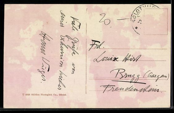Cartes postales: AK Solothurn, Hauptgasse – D'occasion à Berlin par bartko-reher 1
