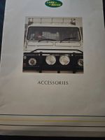 Land Rover 90 110 Accessories   Prospekt 1987 xb