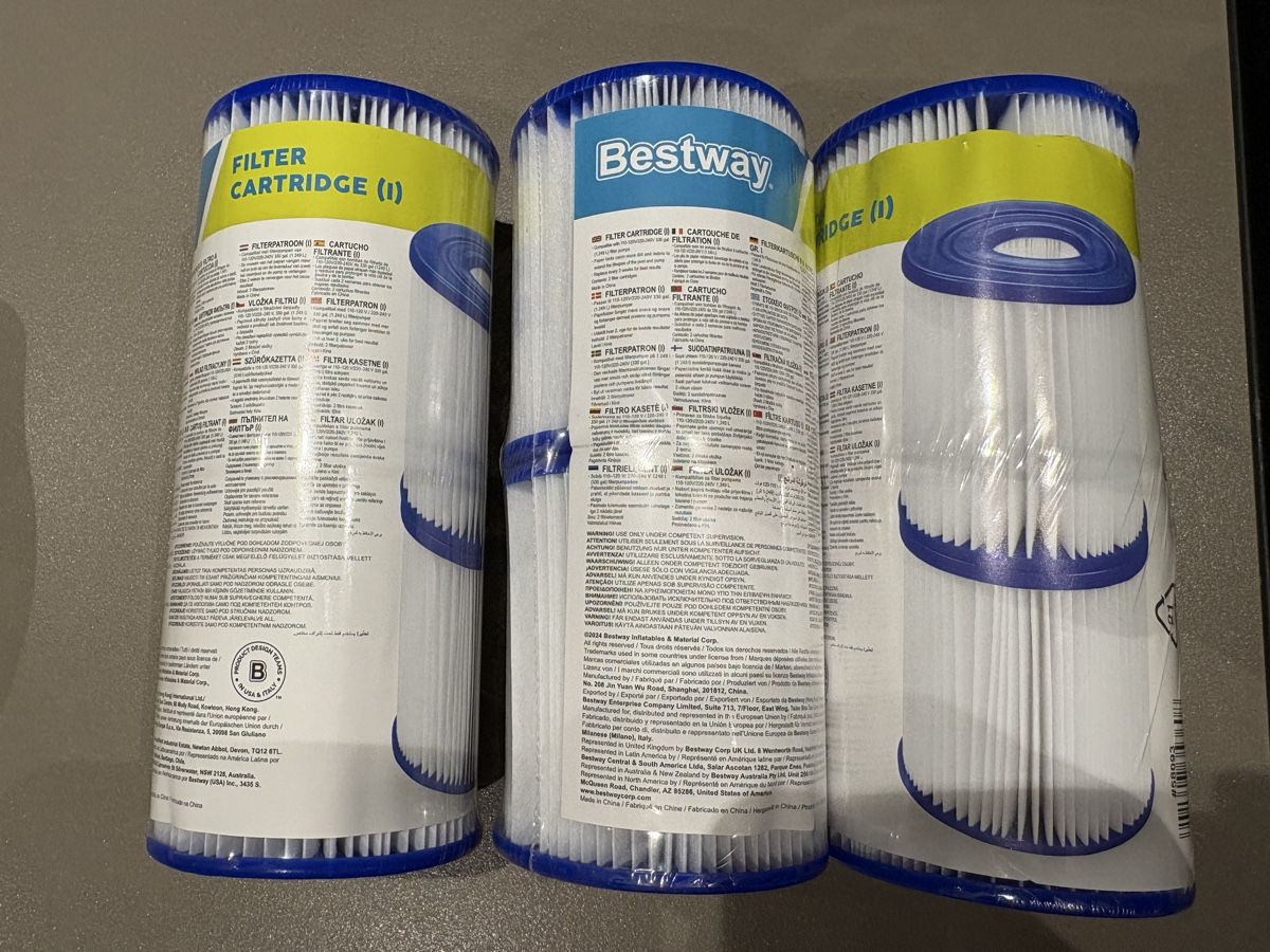 Bestway Accessori per Piscine: Bestway Filterkartusche Grösse 1 neu 6 Stk. – Nuovo (secondo la descrizione) da Altenrhein venduto da teanau4