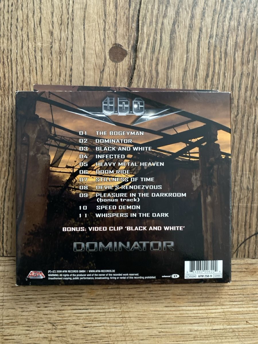 CD: U.D.O. Dominator CD – Usato da Liestal venduto da Stephanoceras1 1