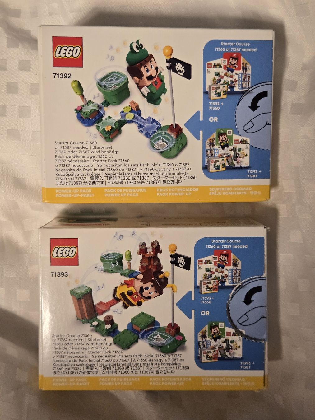 Lego Kit di costruzioni: SET de 2 LEGO Super Mario Pack de Puissance BEE & FROG – Nuovo e nell'imballaggio originale da Lausanne venduto da Drenusha 2