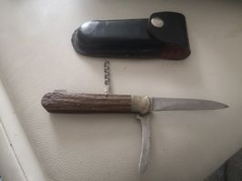 Sackmesser Hugo Kohler, Vintage mit Etui.