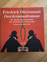 Friedrich Dürrenmatt: Drei Kriminalromane - Hörbuch (11 CD)