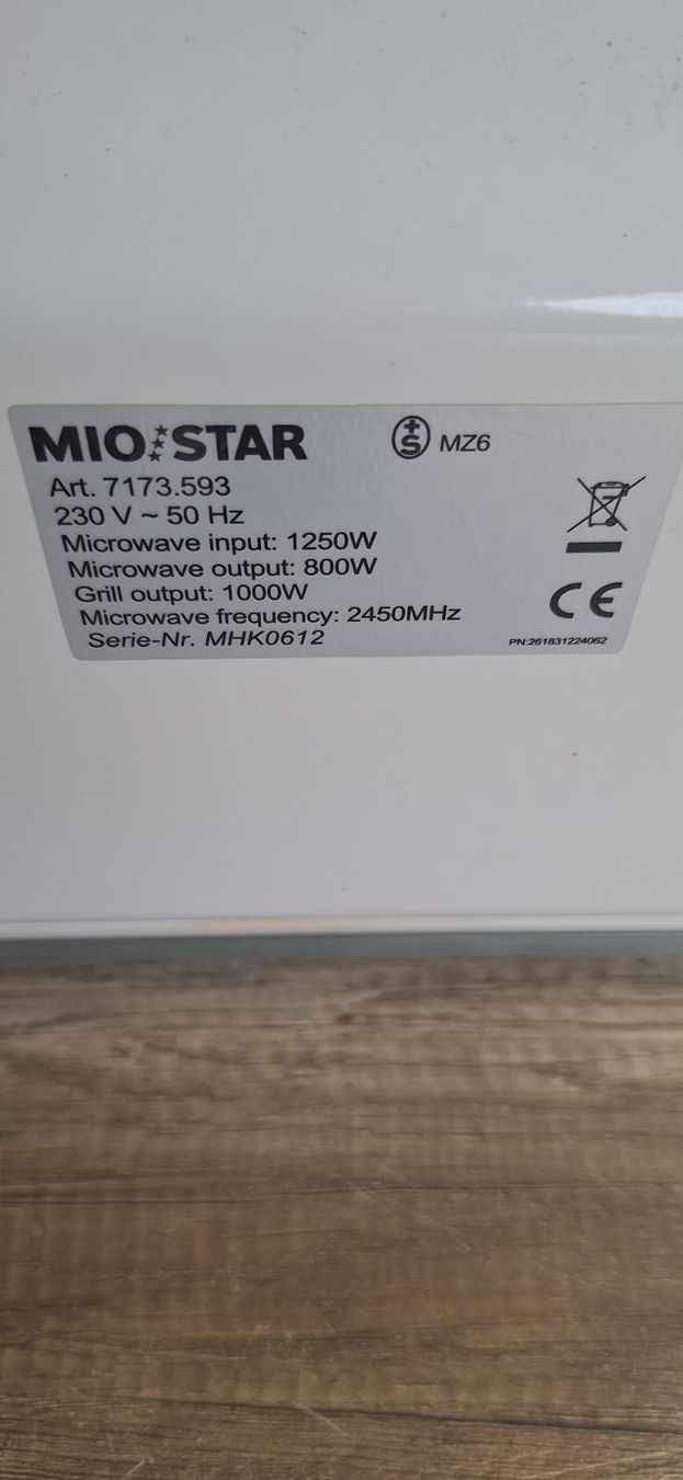 Mio Star Backöfen: MIOSTAR Mikrowelle mit Grill 800W NEU – Neu (gemäss Beschreibung) aus Balsthal von Leila_Luna 3