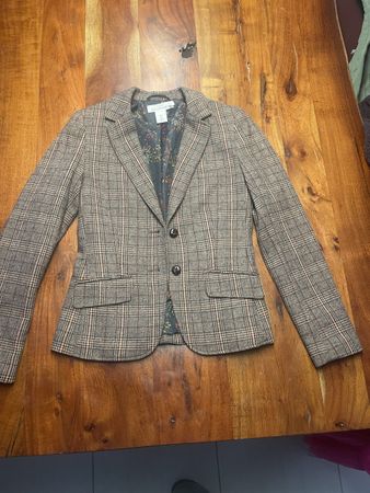 Elegante Herbst Damen Blazer, Kariert, Top Zustand, Gr.34