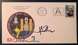 Astronaut Claude Nicollier / Clervoy OU / Landebeleg STS 103