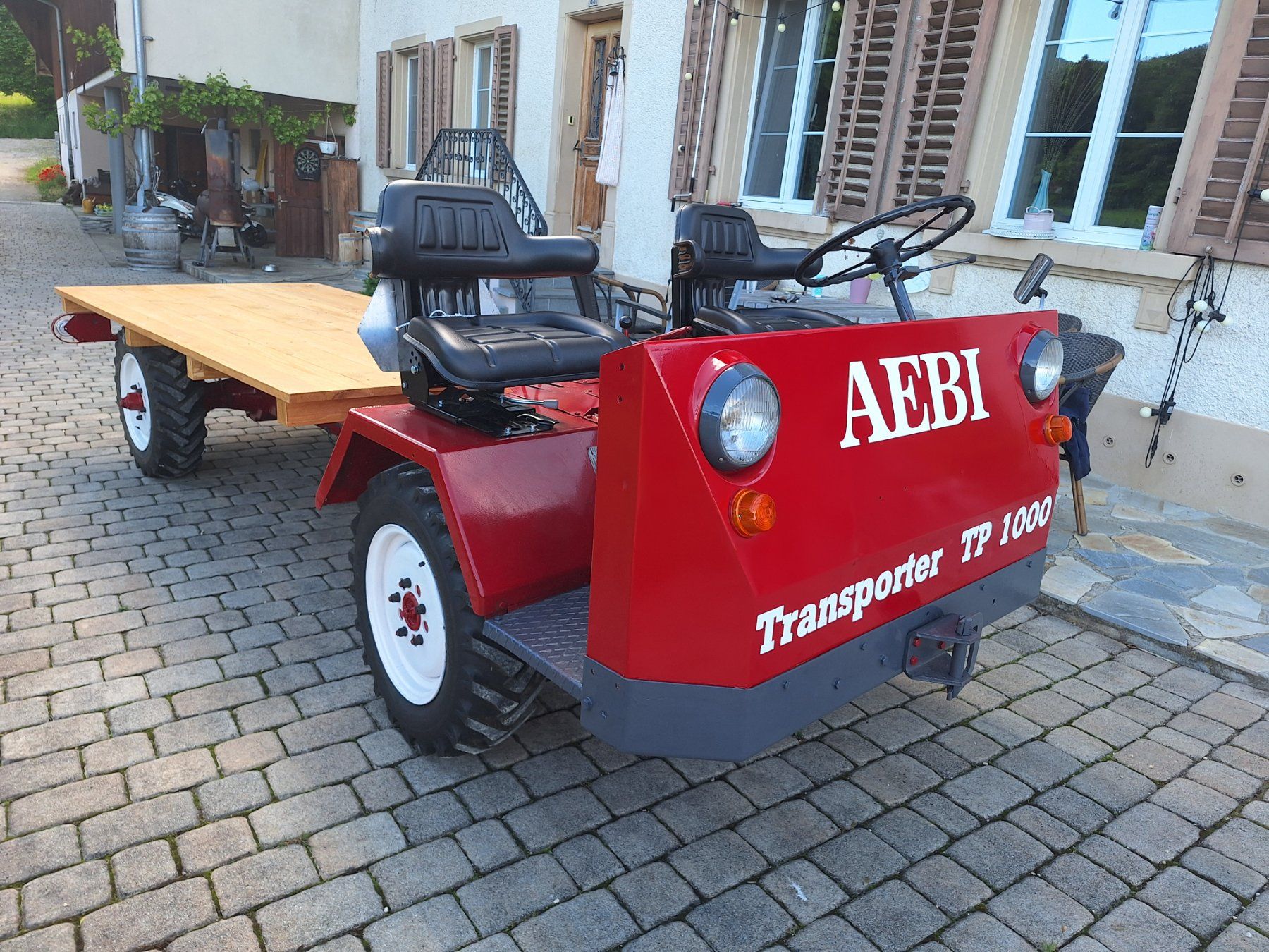 Tracteurs: Oldtimer Traktor Motorrkarren Transporter Aebi – D'occasion à Eptingen par HackerPschorr 1