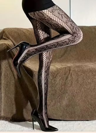 Sexy collant a pizzo-design particolare-1size-unisex-new