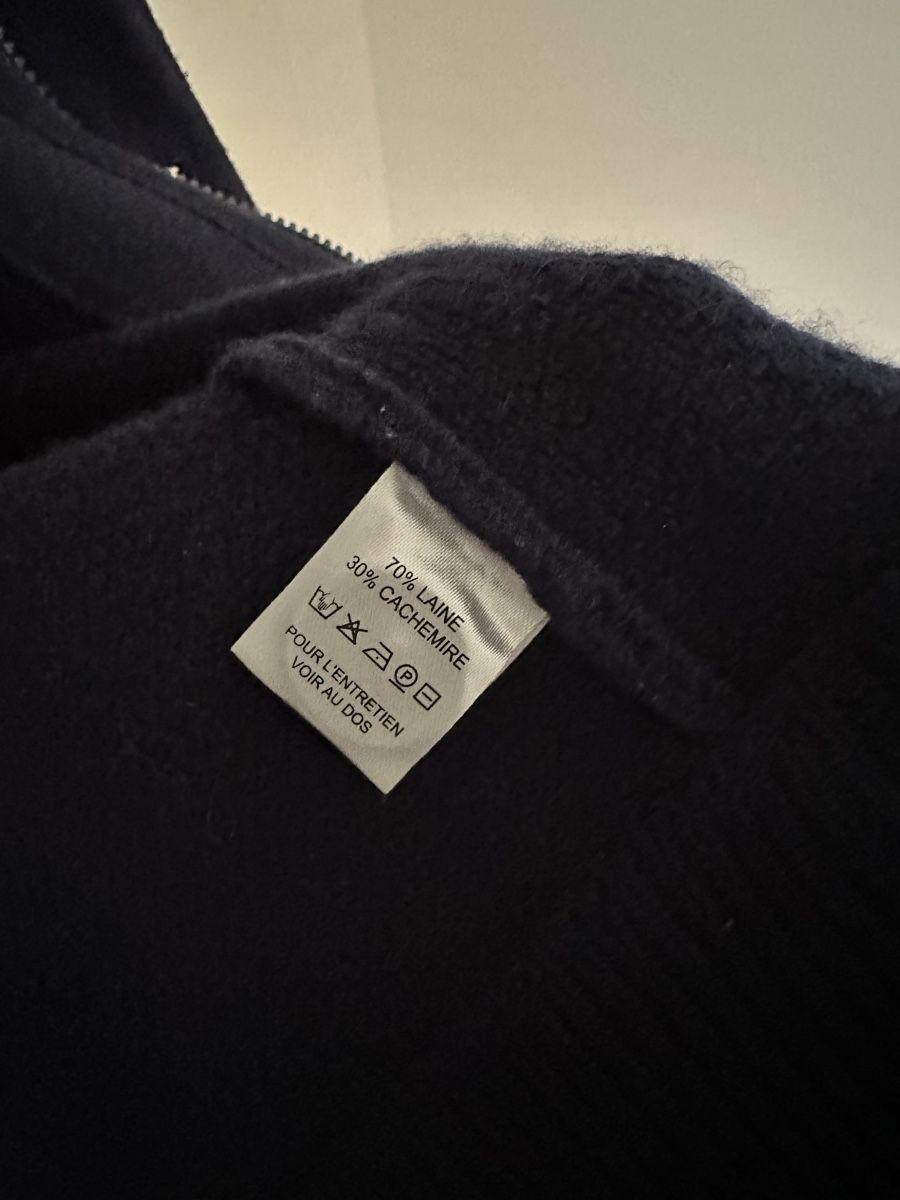 Giacche: Veste mi cachemire bleu blanche – Nuovo (secondo la descrizione) da Genève venduto da rom_56hd 2
